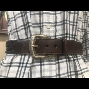 Vintage 1993 braided belt